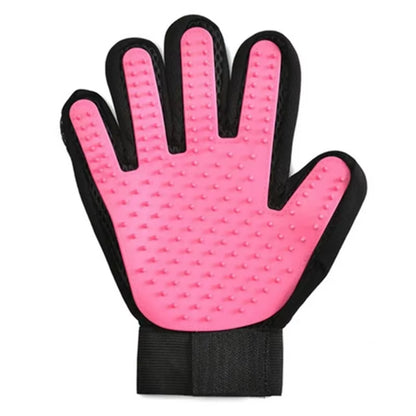 Professional Pet Grooming Glove - Gentle and Efficient Hair Remover Mitt for Cats and Dogs