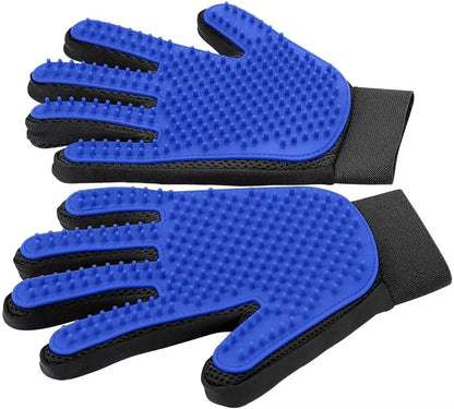 Professional Pet Grooming Glove - Gentle and Efficient Hair Remover Mitt for Cats and Dogs