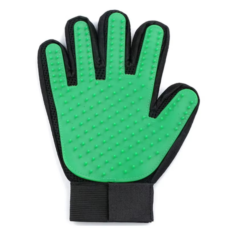 Professional Pet Grooming Glove - Gentle and Efficient Hair Remover Mitt for Cats and Dogs
